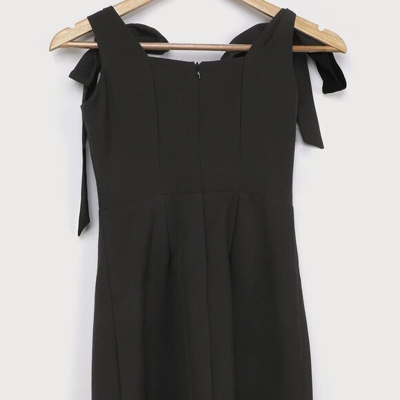 NWT Lulus Your Sweetie Black Tie-Strap Mini Dress - Picture 6 of 11